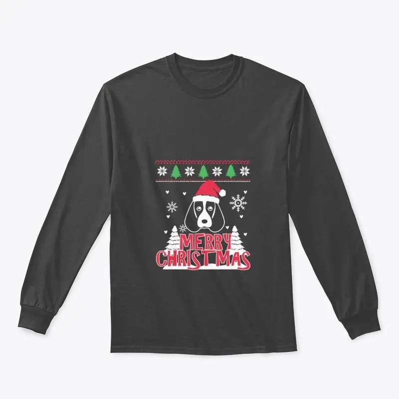 Beagle Merry Christmas Hoodie