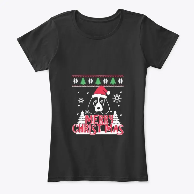 Beagle Merry Christmas Hoodie