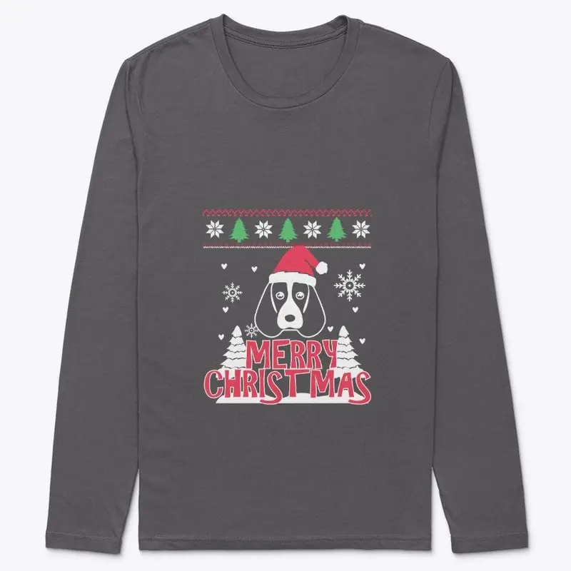 Beagle Merry Christmas Hoodie