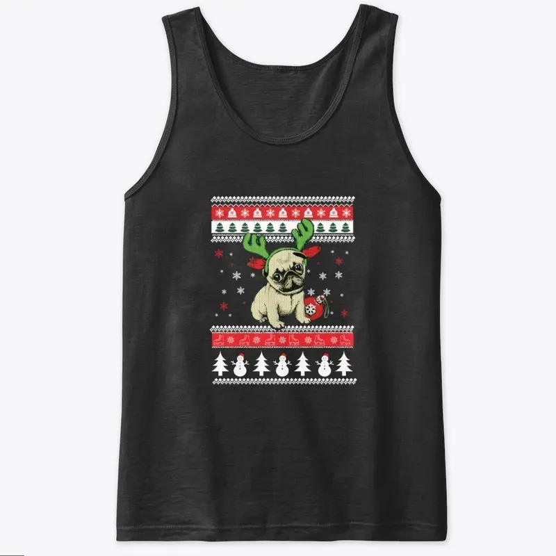 PUG UGLY CHRISTMAS SWEATER