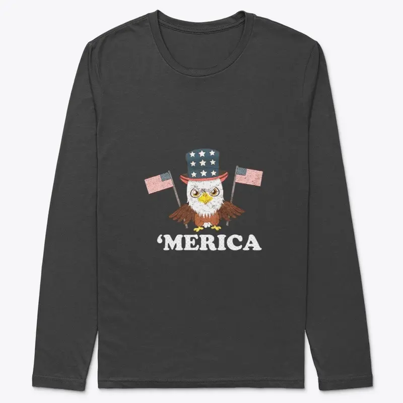 Independence Day 4th Of July OWL Tee 