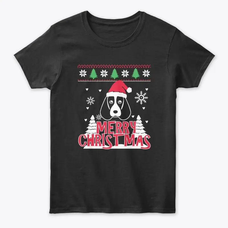 Beagle Merry Christmas