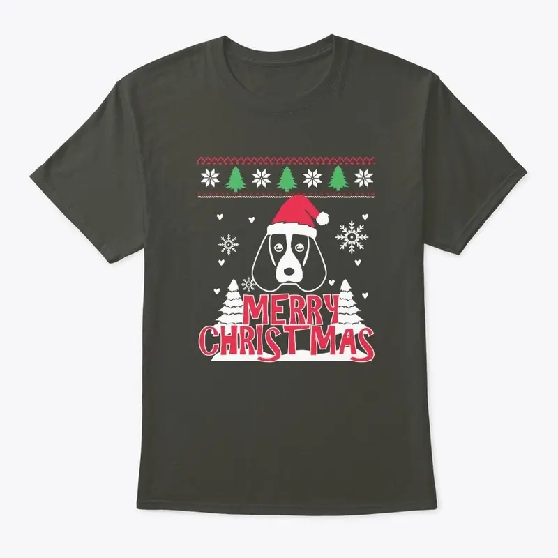 Beagle Merry Christmas Hoodie