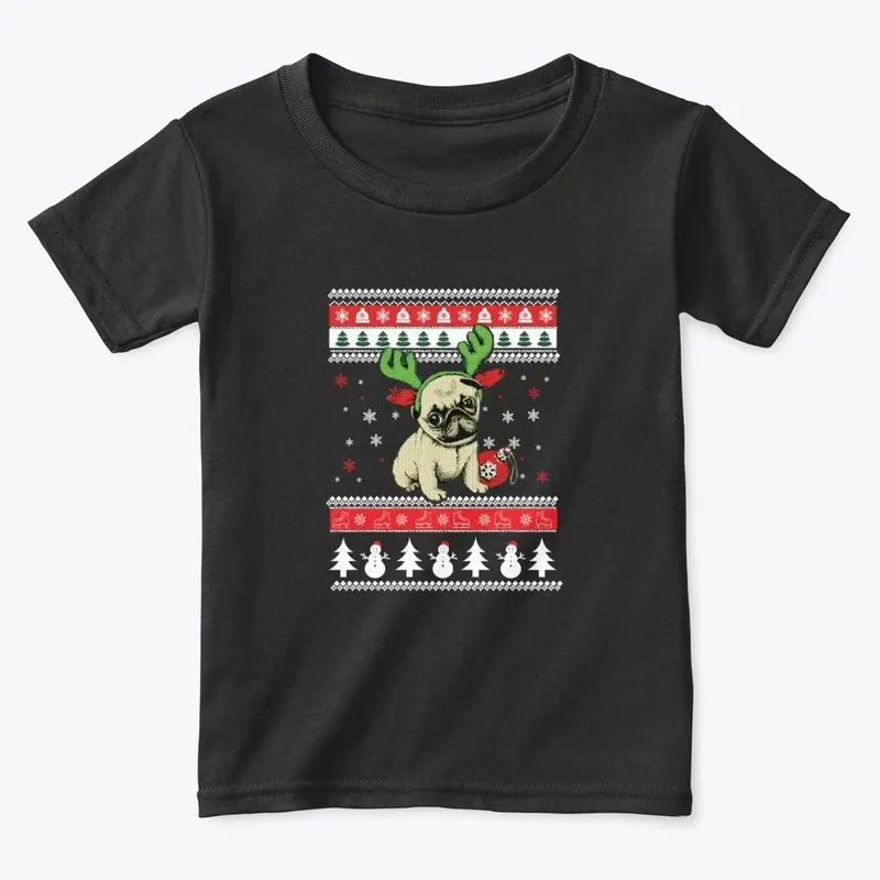 PUG UGLY CHRISTMAS SWEATER