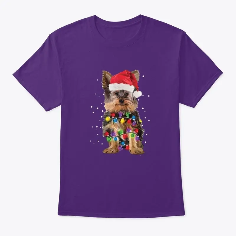 Cute Yorkie Christmas Sweater 